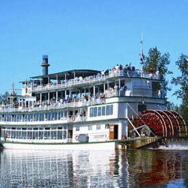 Gold Rush History – Vintage Steamboat in Fairbanks