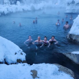 <span>Alaska:</span> Northern Lights Adventure 41 Soak and swim in the Chena Hot Springs
