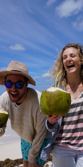 Happy Travelers enjoying a slice of Cuban Paradise!