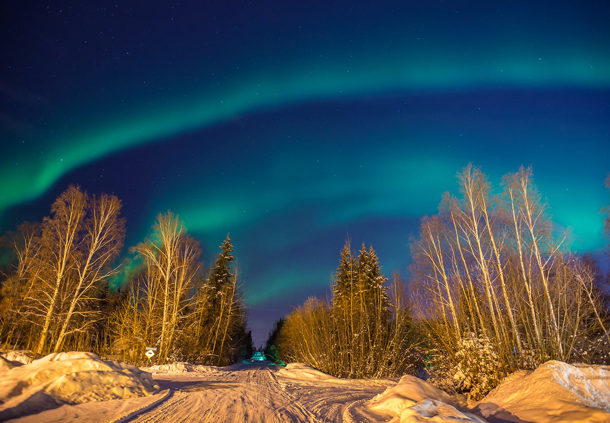 packing to see northern lights