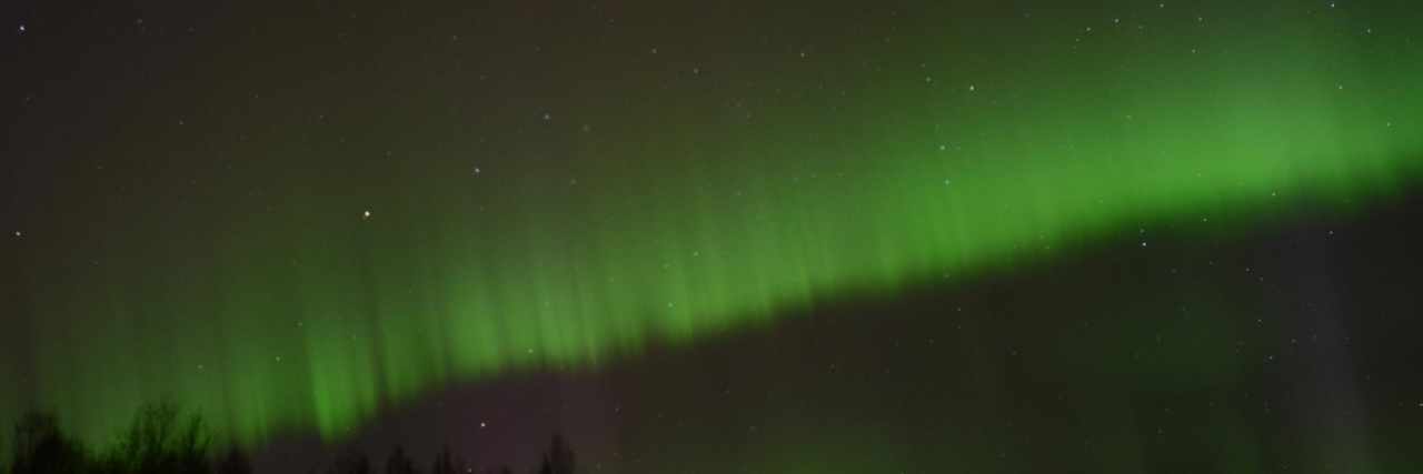 Viewing the Northern lights in Alaska