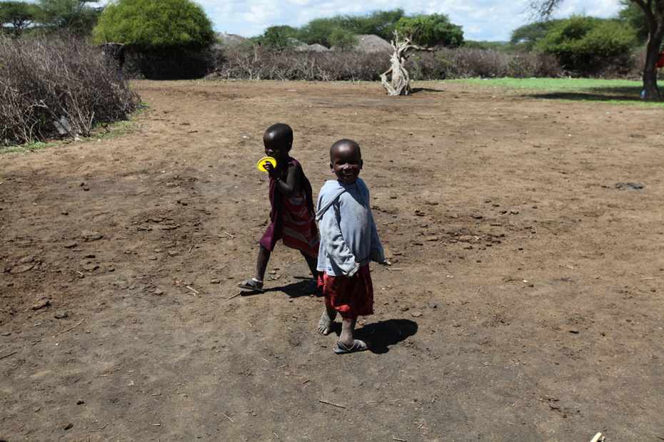 Maasai children at play!