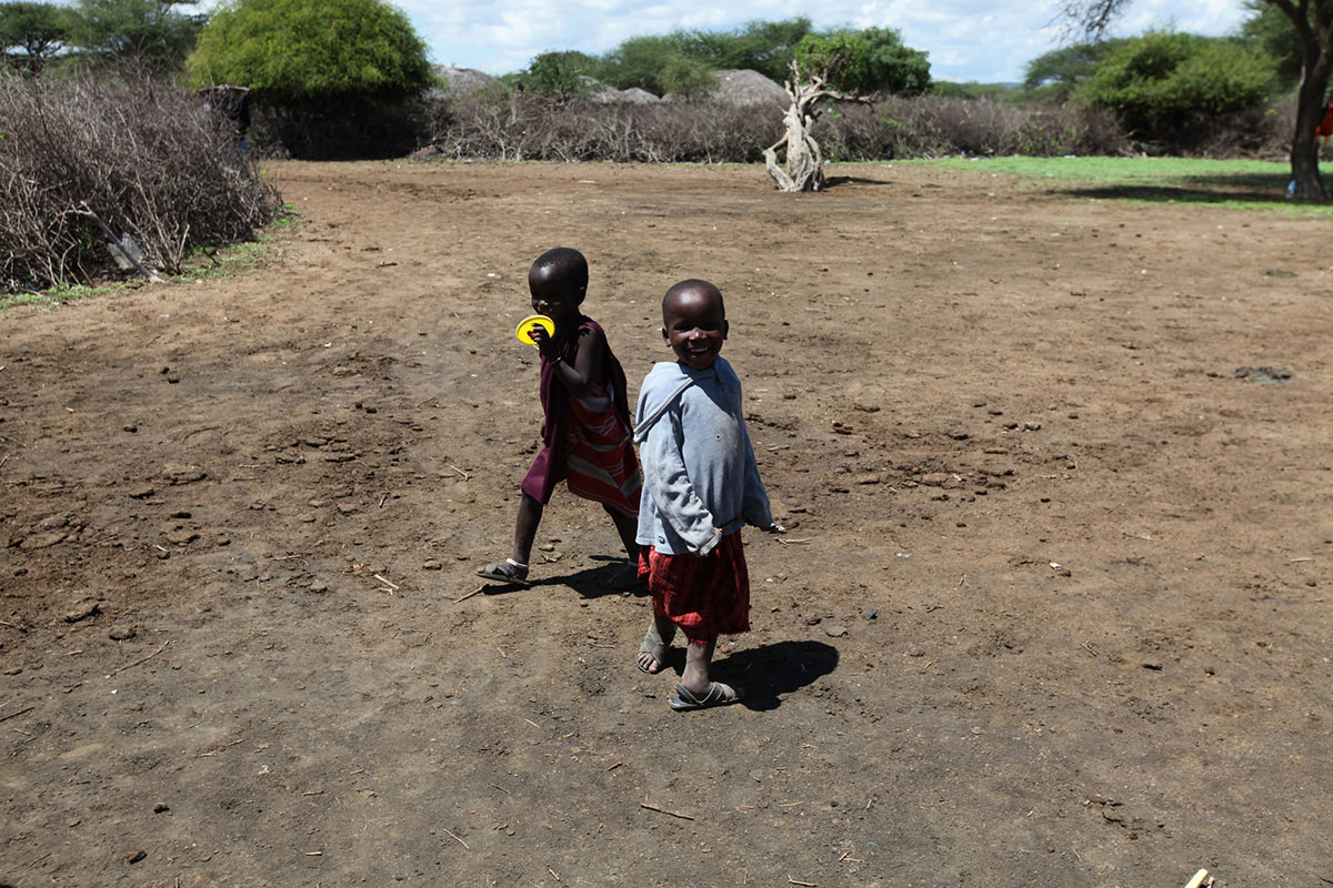 Maasai children