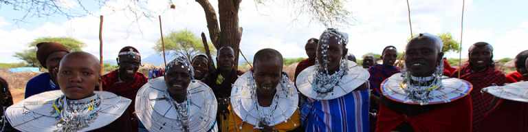 Where can I meet the Maasai? Tanzania!