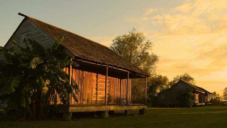 Slave Cabin at Whitney Plantation