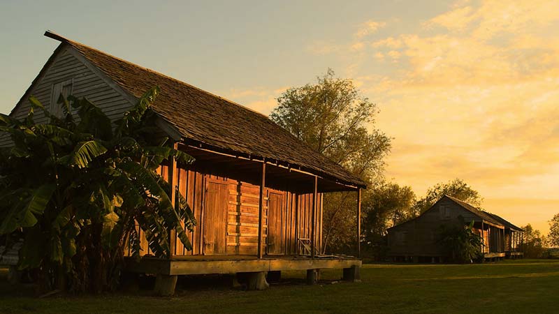 Slave Cabin at Whitney Plantation