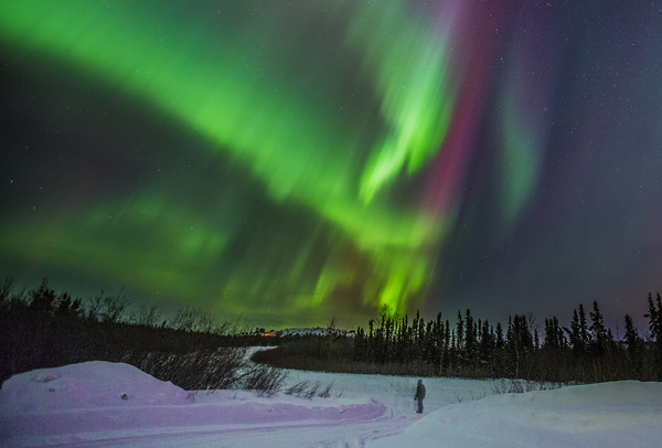 northern lights night hike 1
