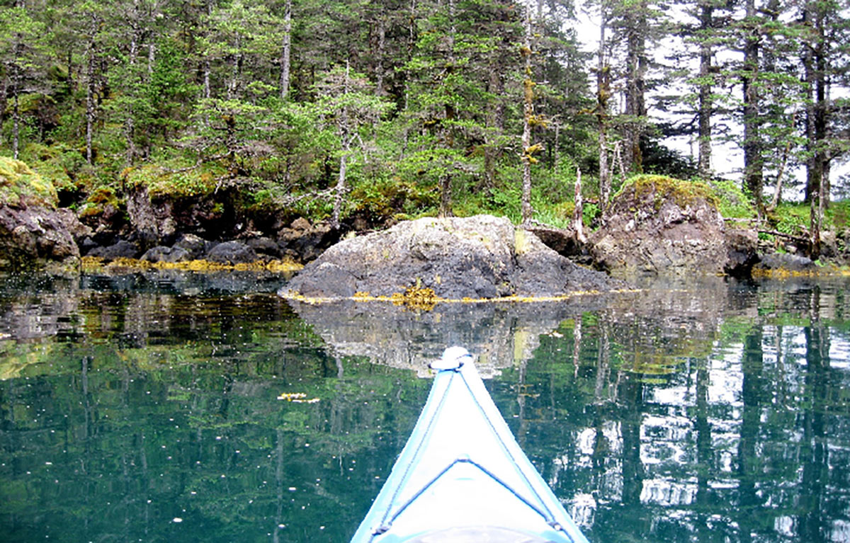 Kayaking is amazing in Alaska