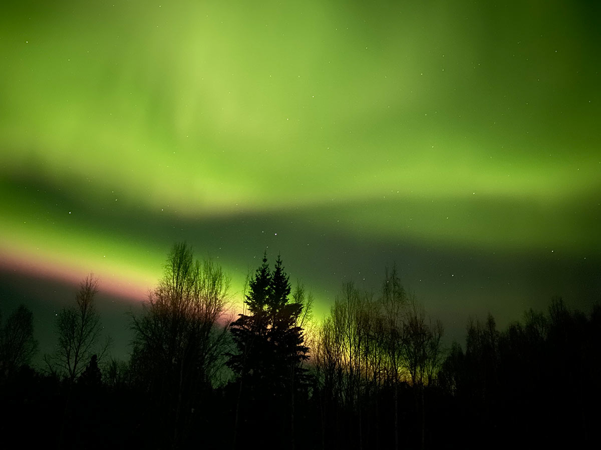 chances of seeing the northern lights