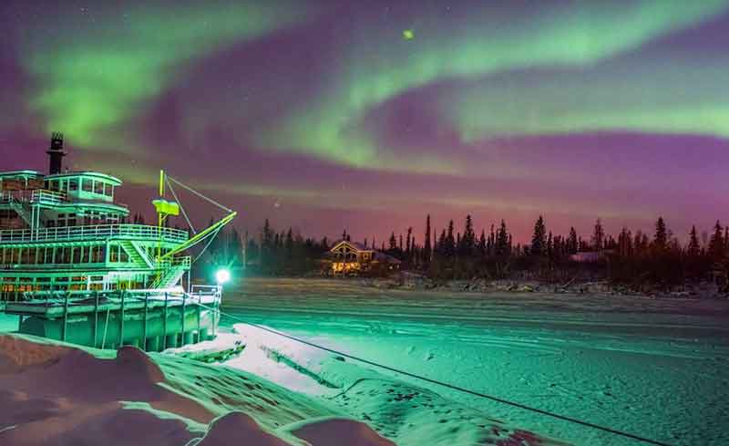 when to see northern ligths alaska