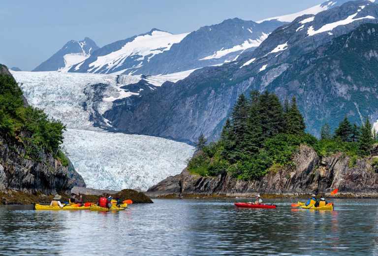 glacier kayaking alaska kenai peninsula tour