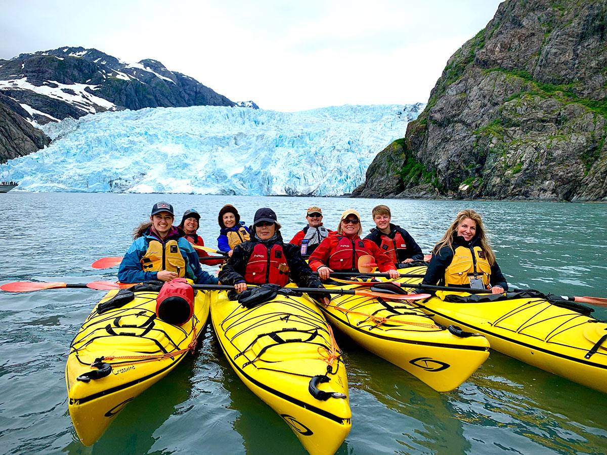 Kayaking in Alaska