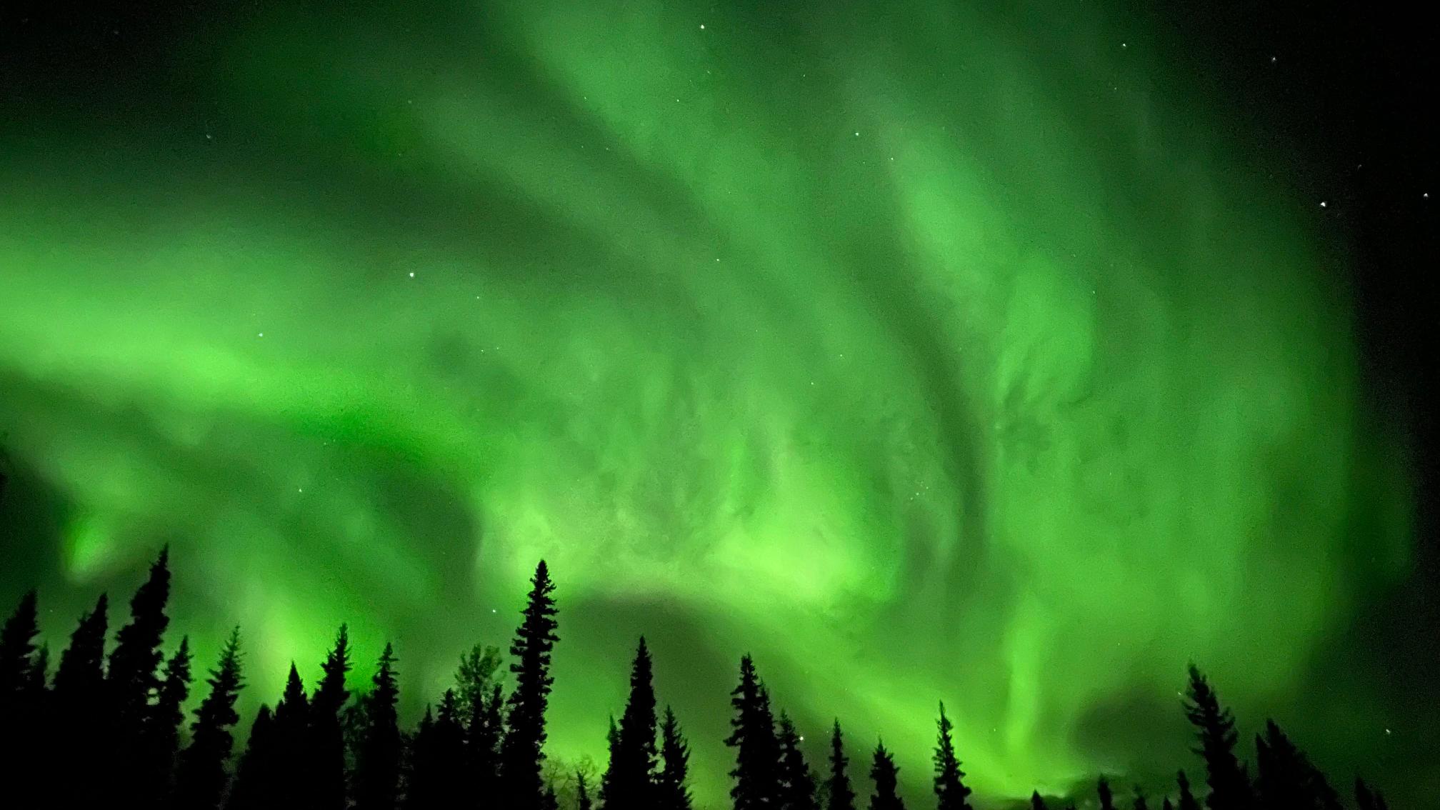 northern lights and solar cycles