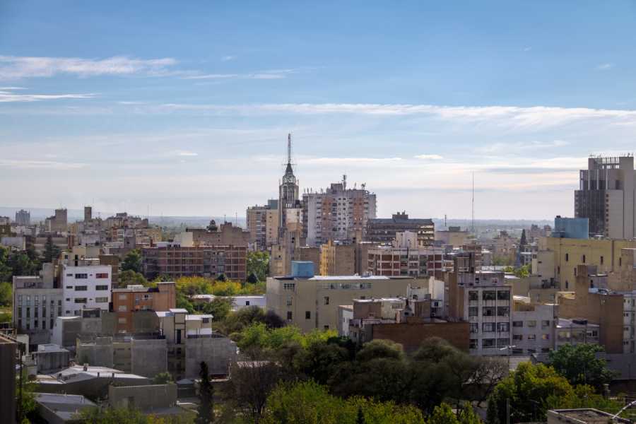 view of the city of Mendoza in Argentina