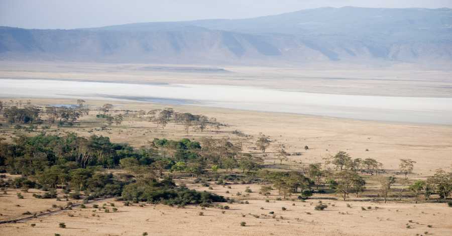 Ngorongoro crater in Tanzania