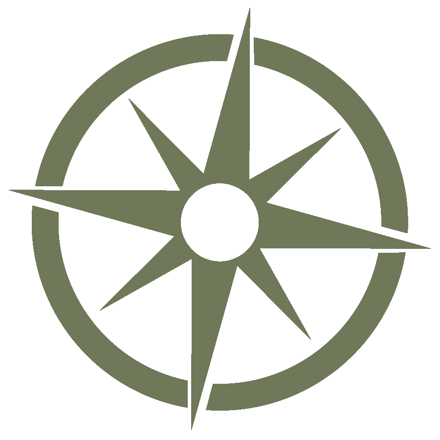 compass large green
