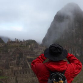 Overlooking Machu Picchu