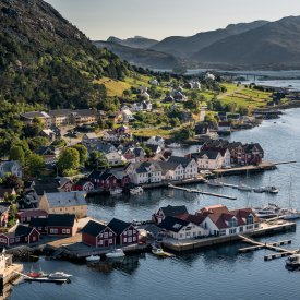 Kalvåg is an old fishing village where we’ll be staying at a hotel whose hotel rooms are actually small, renovated houses that used to be homes for the fishermen and their families