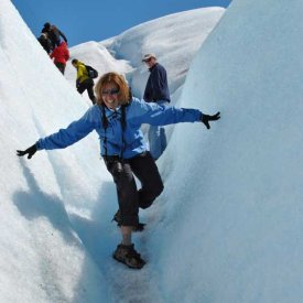 Take a walk on ancient ice at Perito Moreno Glacier!
