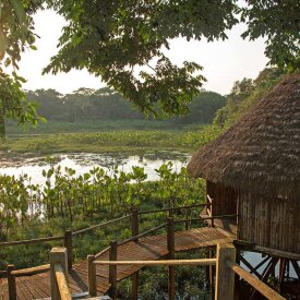 The award-winning Kapawi Ecolodge