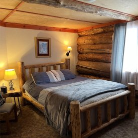 Charming rooms with rustic comfort at Northern Sky Lodge, one of the two lodges we use on this tour.