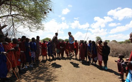 Cultural exchange with the Maasai People
