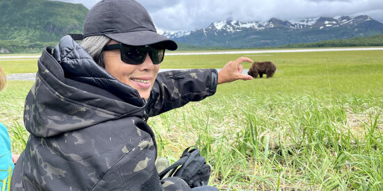 Seize the rare opportunity to see Alaskan bears up close during your day of bear viewing!