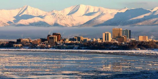 Anchorage from Earthquake Park