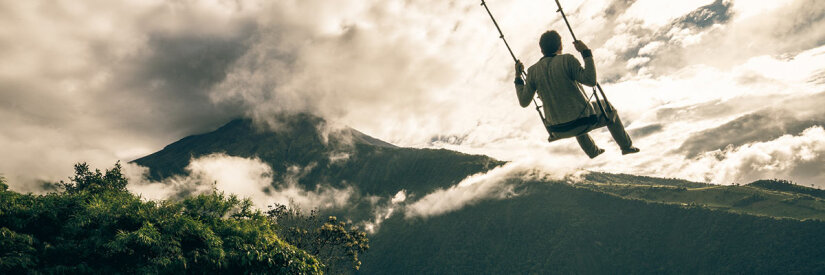 Swing at the end of the world!